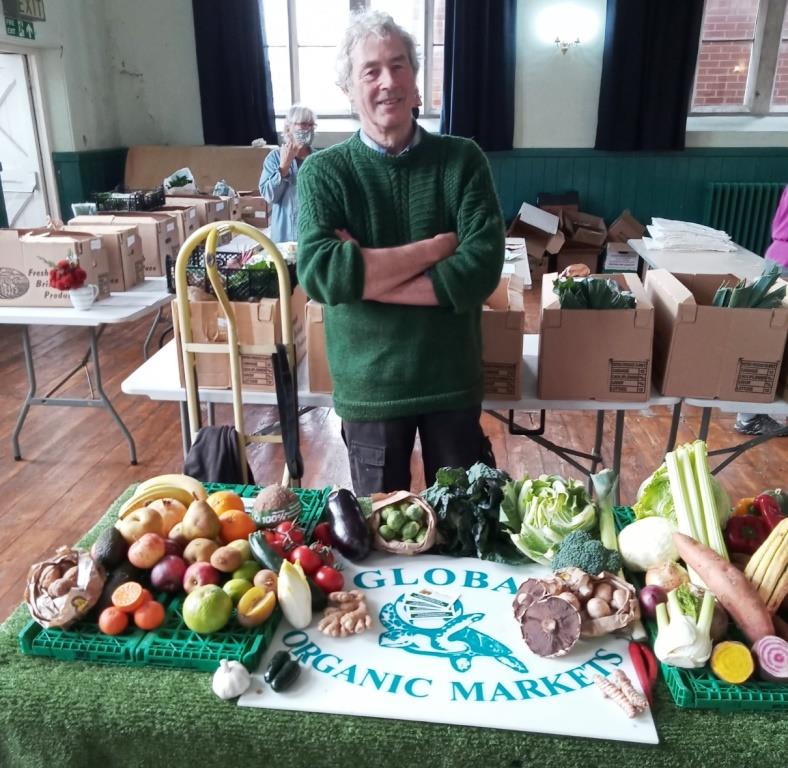 Stroudco Global Organic Markets stall